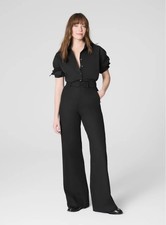 SPANX  NWT Women S petite Super Smooth Stretch Twill  Wide-Leg Pants picture