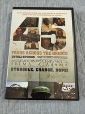 45 Years Across The Bridge An All-New Visit to Selma Alabama DVD RARE picture