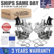 Fits Ford 2018-2020 F-150 Expedition Navigator 3.5L Pair K03 Turbo Turbochargers picture