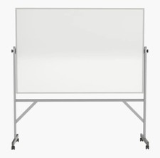 Ghent 4x6 Rolling Magnetic Whiteboard – Reversible Dry Erase Board w/ Stand picture