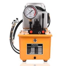 Hydraulic Electric Portable Pump 8.4Quart 750W 110V Double Acting Manual Valve picture