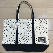 Yayoi Kusama UNIQLO SPRZ NY Big Tote bag Polka Dot White New US Including tariff picture