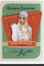 2026 Upper Deck Goodwin Champions Anya Taylor-Joy Auto Magik Furiosa Peach Card picture