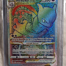 The Pokémon Company Mewtwo VSTAR Secret Rare 079/078 Pokemon GO Holo EN 2022 picture