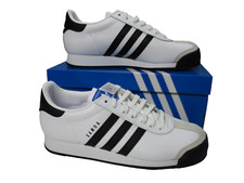 Adidas Originals Samoa Athletic Sneakers Shoes White Mens Sz 10 picture