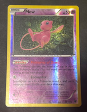 Mew 29/124 Fates Collide Reverse Holo Rare Pokemon Card picture