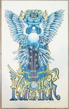 2012 Furthur - Bethel Linocut Concert Poster by AJ Masthay picture