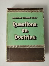VINTAGE Seventh-day Adventists Answer QUESTIONS ON DOCTRINE 1957 1st Ed, HC, DJ picture