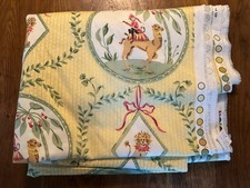 VTG Pat Freund For Kaufman La Menagerie Lion Monkey Camel 2 1/2Yd X 54” Yellow picture