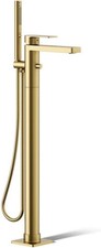 Kohler Parallel Floor Mounted Tub Filler Moderne Brass  T23492-4-2MB picture