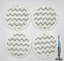 3712W, 3712C, 4 Pack Rotating Mop Pads for Bissell SpinWave SmartSteam Scrubbing picture