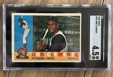 1960 Topps - Roberto Clemente #326 Called Bob on Card SGC 4.5 picture
