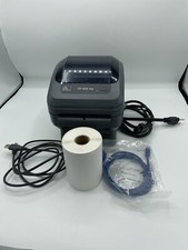 Zebra ZP450 Ethernet/USB Thermal Label Printer w free Labels & Cable REFURBISHED picture