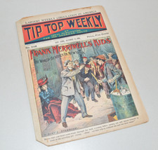 Vintage 1906 TIP TOP WEEKLY Dime Novel #548 Antique New York picture