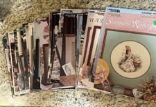 Leisure Arts Paula Vaughn Cross Stitch Patterns Leaflets / Booklets - You Pick picture
