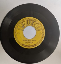 Elvis Milkcow Blues Boogie/You're A Heartbreaker,  45 Sun Original 3 Push Marks picture