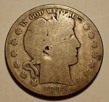 1892-O Barber Silver Half Dollar, First Year-New Orleans Mint Issue, Key Date picture