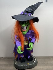 Gemmy Freaky Geeks Witch Animated Sings Evil Ways 18