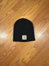 Carhartt A205 Black Acrylic Knit Beanie picture