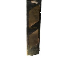 Vintage National Hardware Solid Brass Door Kick Plate - 8