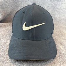 Nike Classic 99 Dri-Fit Hat Blue White L Swoosh Golf Baseball Cap T35 picture