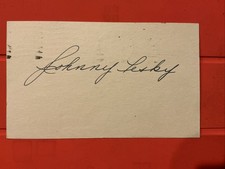 Johnny Pesky🔥🔥MLB Debut: 1942 Boston Red Sox🔥🔥AUTOGRAPH  GPC 🔥🔥🔥 picture
