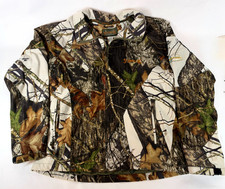 Scentlock Vertigo Mossy Oak Winter Snow Camo Fleece Lined Hunting Jacket Large picture
