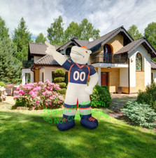 7' Air Blown LED Self-Inflatable NFL Denver Broncos Thunder  Mascot Yard Decor picture