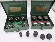 JACOBS RUBBER FLEX COLLET SET USED SEE PHOTOS  picture