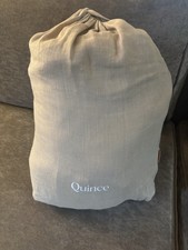 Quince European Linen Full/Queen Duvet Cover Set - No Tags picture