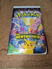 Pokmon the First Movie Mewtwo Strikes Back VHS 2000 Clamshell picture