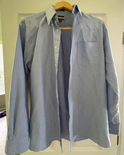 Vintage Falls Oxford Blue Dress Shirt 15.5 34/35 Medium picture