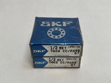 SKF 7002-CC/PA9BDT Angular Bearing 15x32x9 mm 7002-CC-PA9B-DT Italy 2 pcs picture