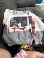 vintage 60s - 3T - school house -buster brown - peanuts sweatshirt picture