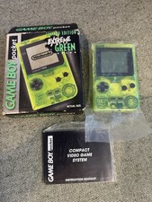 RARE Extreme Green Game Boy Pocket IN BOX - Toys R Us Exclusive - CIB picture