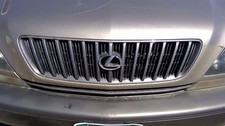 Grille Upper Thru 6/00 13 Vertical Chrome Lines Fits 99-00 LEXUS RX300 295611 picture