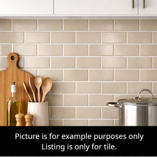 3x6 Gold Iridescent Tile Wall Subway Ceramic 10 Sq Ft C# IR25-555 picture