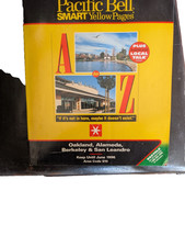 PacBell Yellow Pages Oakland, Alameda, Berkeley, San Leandro, CA   A-Z 1995-96 picture
