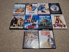 4k Blu Ray Lot Adam Sandler Chris Farley Comesy Madison Happy Gilmore Tommy Boy picture