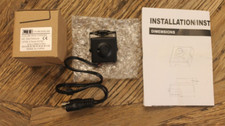 NEW NIB CTI CCTV CTI-MC425LRB Mini Color Camera Pinhole Camera 3.7mm NTSC picture
