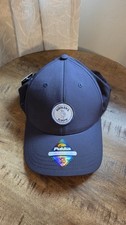 NWT Pukka Ultra-Fit Golf Hat Navy Blue Fiddler's Elbow Premium Cap UPF 30 New picture