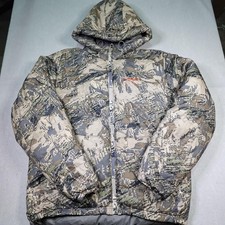 Sitka Jacket Mens Medium Puffer Gore Optifade Camo Hooded Down Blend Hunting picture