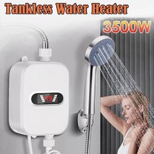 110V 3500W Tankless Hot Water Heater Shower Electric Portable Bathroom picture