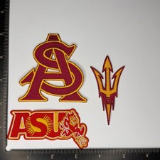 ASU Arizona State University Sun Devils Iron /Sew On Embroidered Patch picture