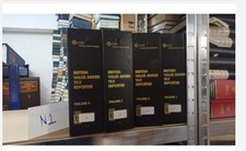 British Value Added Tax Reporter Looseleafs Set Of 4 Volumes picture
