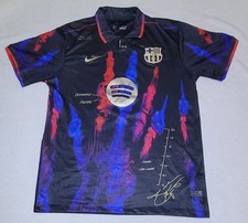 Nike FC Barcelona Polo Soccer Jersey Size XL Special Edition Dri Fit picture