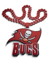 Tampa Bay Buccaneers New Style Logo  3D Printed Hype Chain Cuban Link Style picture