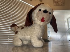 The Poky Little Puppy Plush Toy Golden Books Vtg 40s Pokey Standing W/ TONGUE 👅 picture