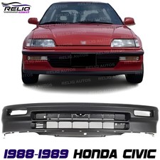 NEW Front Bumper Cover Primed For 1988-1989 Honda Civic picture