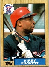 Kirby Puckett - 1987 Topps - # 450 - Twins picture